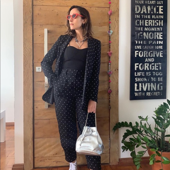 𝗡𝗪𝗧 𝗭𝗮𝗿𝗮 • Polka Dot Blazer - Picture 6 of 16